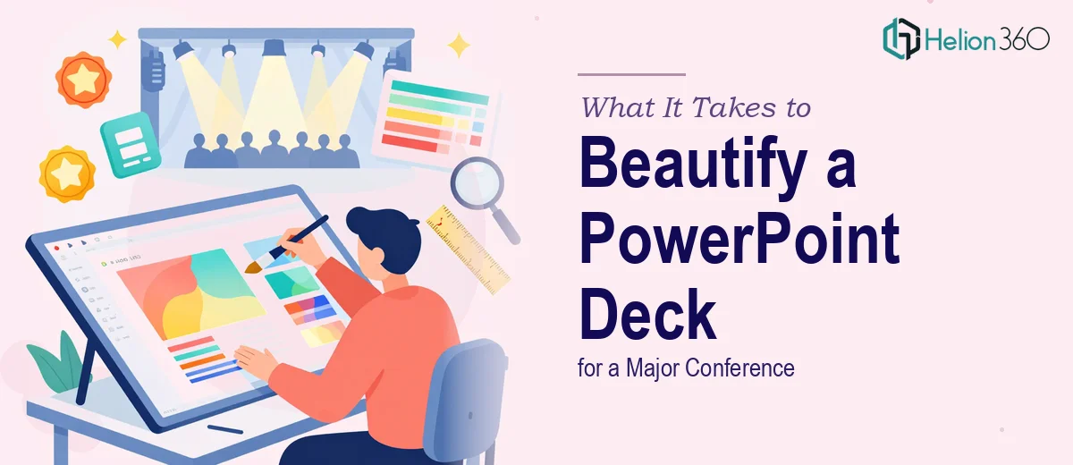 What It Actually Takes to Beautify a PowerPoint Deck for a Major Conference