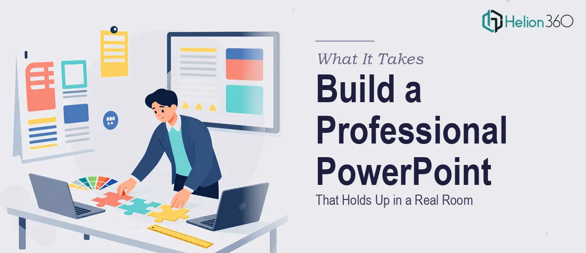 What It Actually Takes to Build a Professional PowerPoint Presentation That Holds Up in a Real Room