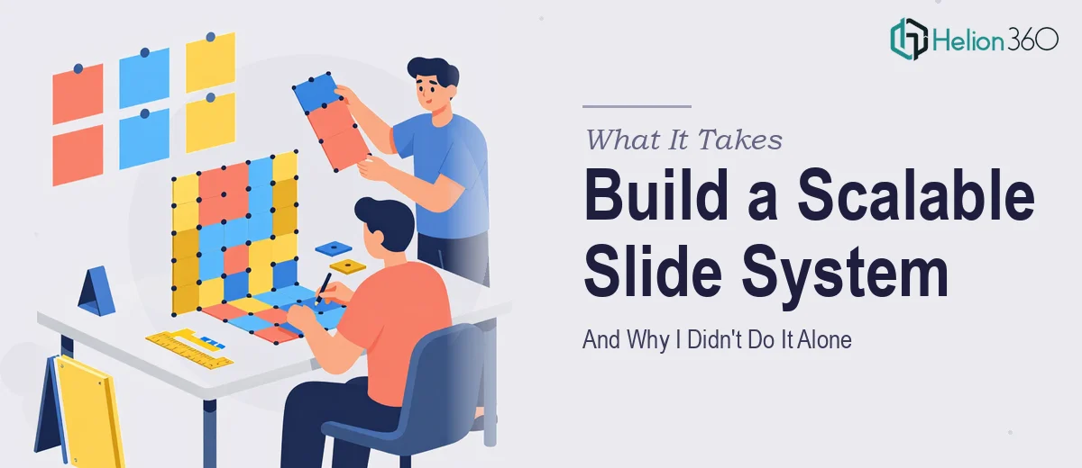 What It Actually Takes to Build a Scalable Keynote Slide Template System — And Why I Didn't Do It Alone