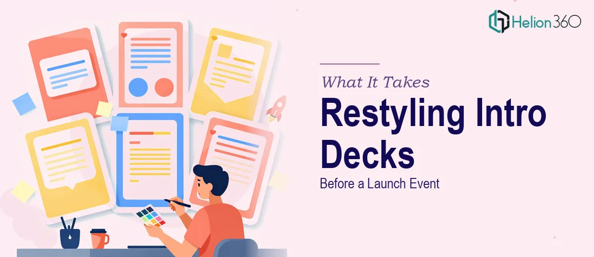 What It Actually Takes to Restyle Five Intro Decks Before a Launch Event
