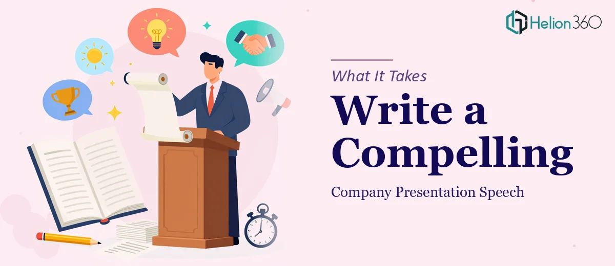 What It Actually Takes to Write a Compelling Company Presentation Speech
