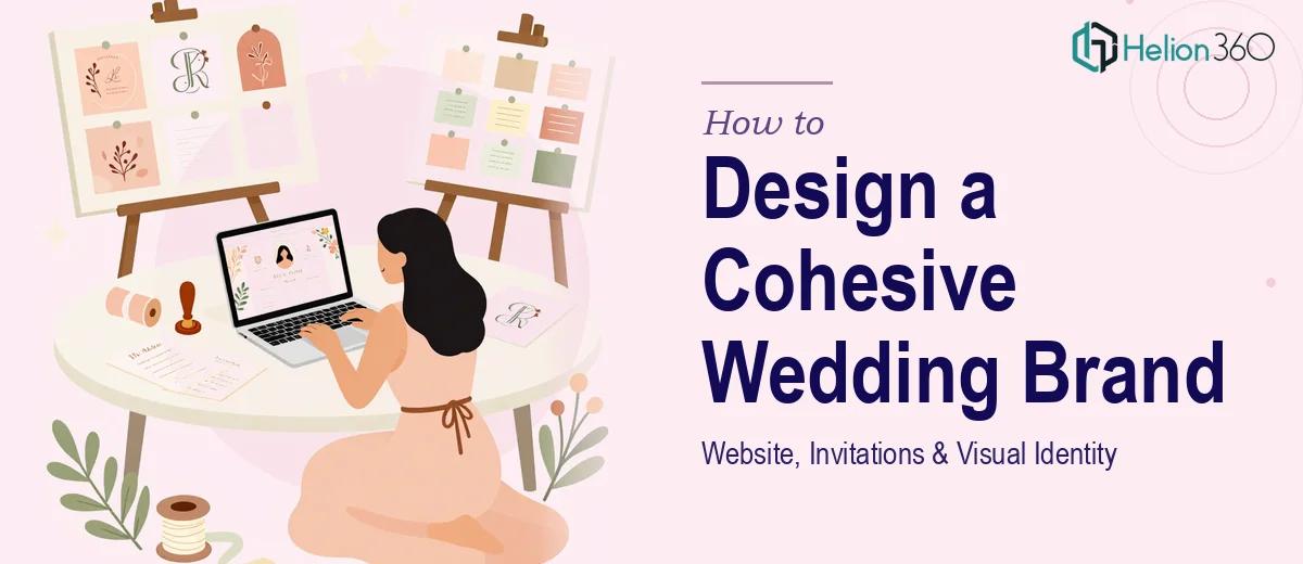 What It Takes to Design a Cohesive Wedding Brand: Website, Invitations, and Visual Identity