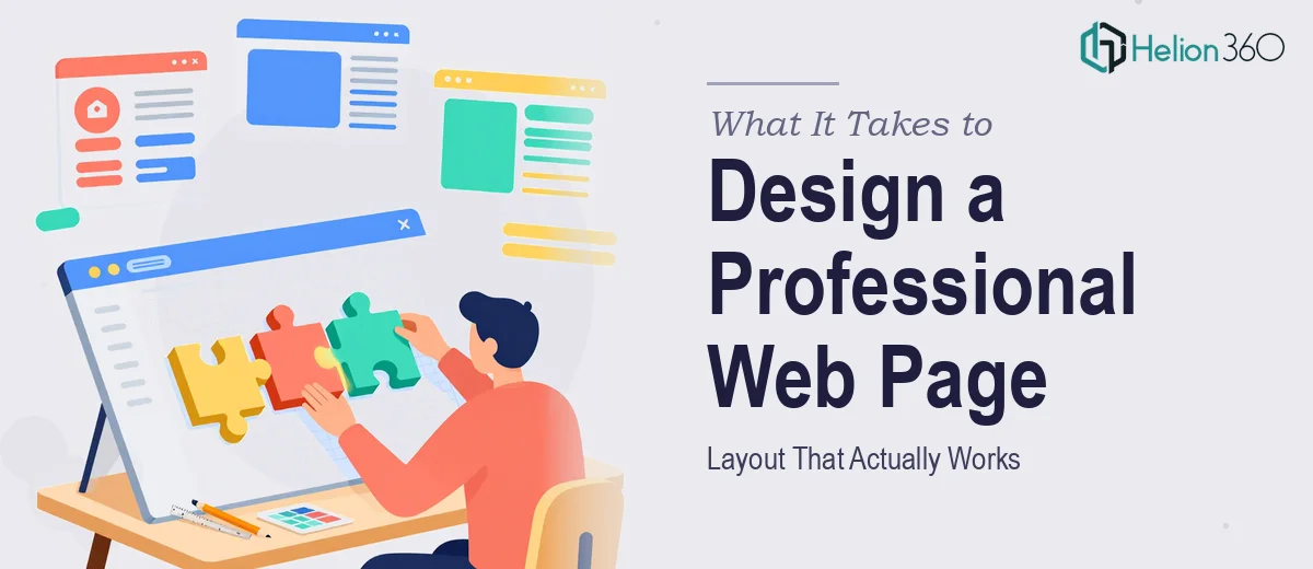 What It Takes to Design a Professional Web Page Layout That Actually Works